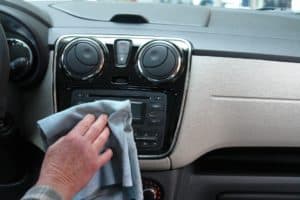 Cleaning Car Interior