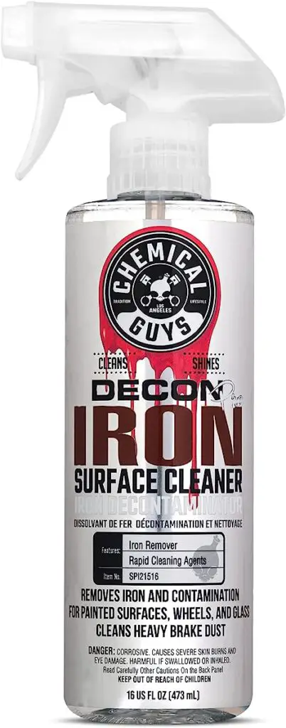 chemical guys pro decon iron remover product image