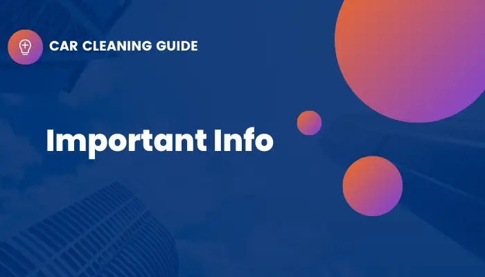 header image that says "important info" in white text