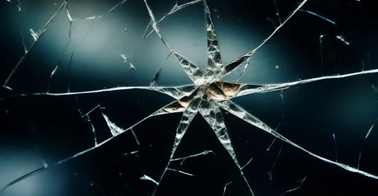 windshield star crack example