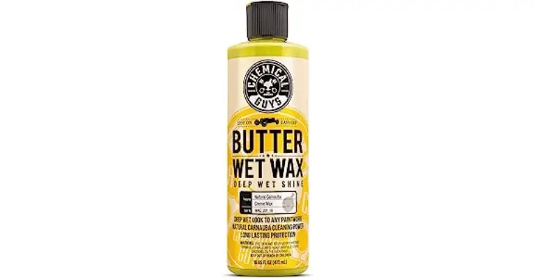 Example of my favorite car wax butter wet wax by chemical guys