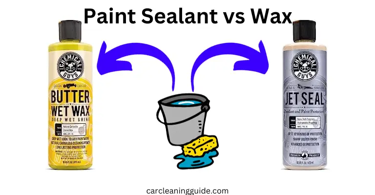 chemical guys butter wet wax and jet seal paint sealant visually compared to each other