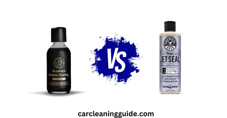 paint sealavant vs ceramic coating illustration with two bottles and a vs sign in between them